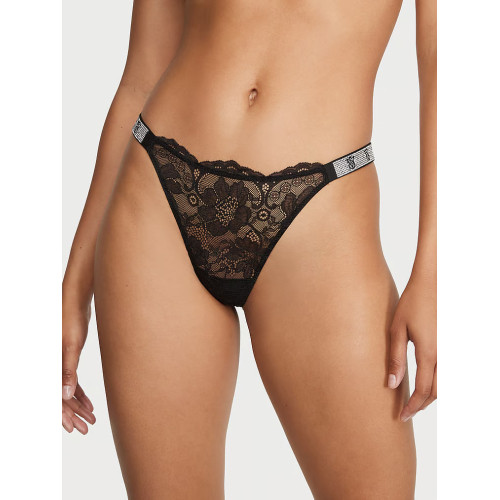 Трусики Victoria's Secret Very Sexy Rhinestone Shine Strap Thong Panty