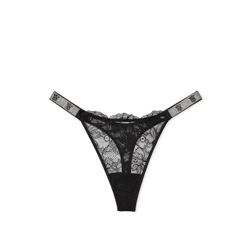 Трусики Victoria's Secret Very Sexy Rhinestone Shine Strap Thong Panty