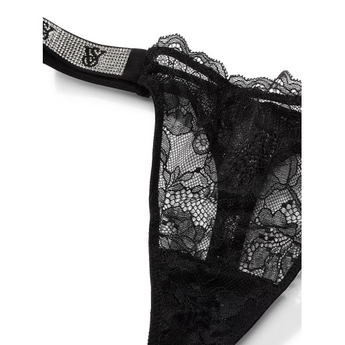 Трусики Victoria's Secret Very Sexy Rhinestone Shine Strap Thong Panty