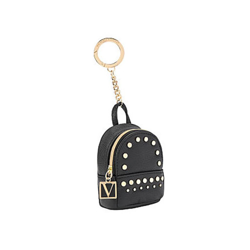 Брелок Victoria’s Secret Black Backpack Keychain Key Ring