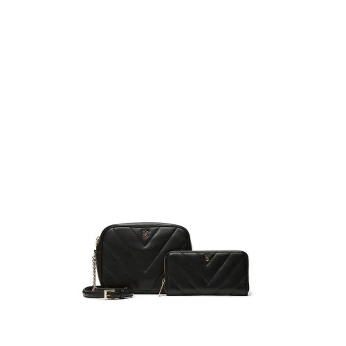 Гаманець Victoria’s Secret Large Wallet with Zip Black