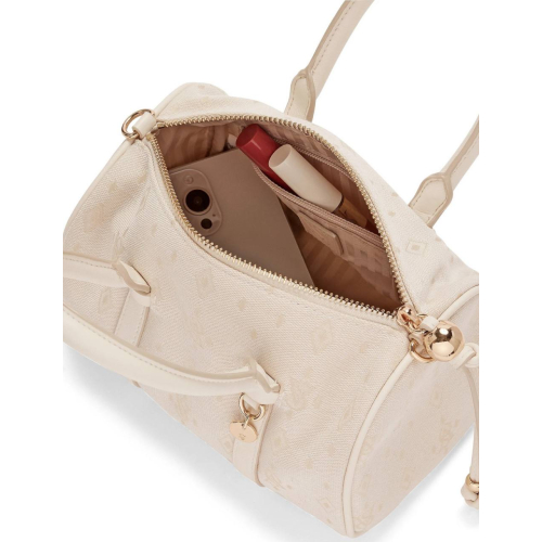 Сумка Victoria’s Secret White Foyard Small Roll Duffle Bag