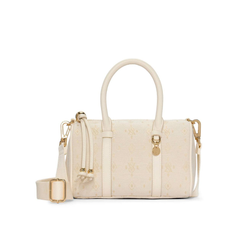 Сумка Victoria’s Secret White Foyard Small Roll Duffle Bag