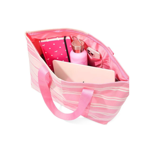 Сумка Victoria’s Secret Heritage Stripe Canvas Tote Bag Print