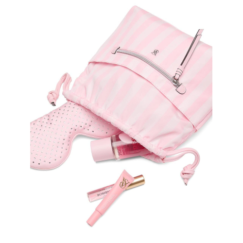 Косметичка Victoria’s Secret Cinched Travel Beauty Organizer Bag Pink
