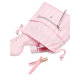 Косметичка Victoria’s Secret Cinched Travel Beauty Organizer Bag Pink