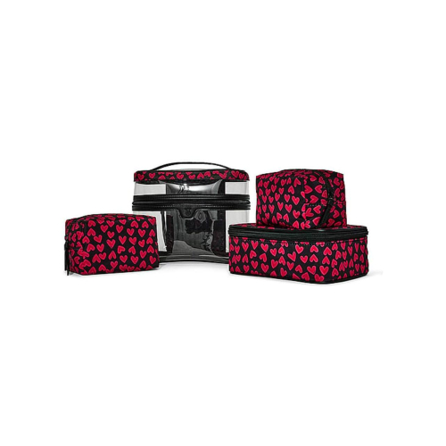 Косметичка 4в1 Victoria’s Secret 4-Piece Makeup Bag Set Косметичка 4в1 Victoria’s Secret 4-Piece Makeup Bag Set