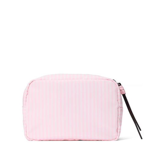 Косметичка Victoria’s Secret Pink Iconic Stripe Shine Logo Makeup Bag