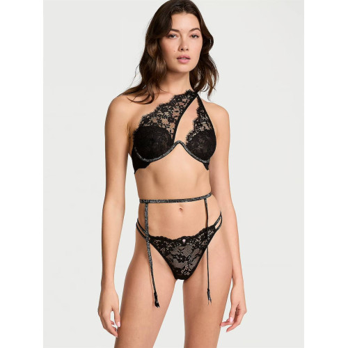 Бюстгальтер Victoria's Secret Twinkle Lace One-Shoulder Monowire Bra 