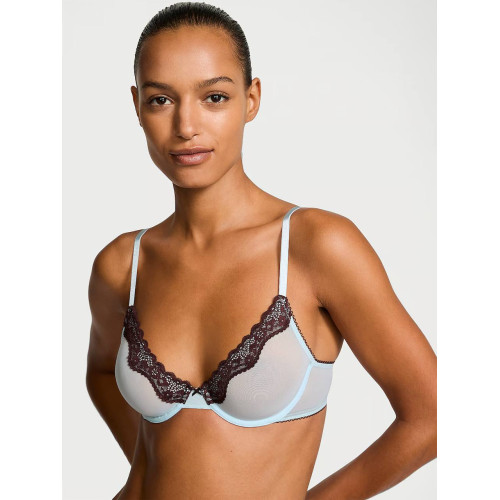 Комплект Білизни Victoria's Secret Tease Unlined Demi Bra High-Leg Scoop Thong Panty