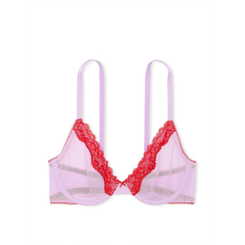 Комплект Білизни Victoria's Secret Tease Unlined Demi Bra High-Leg Scoop Thong Panty