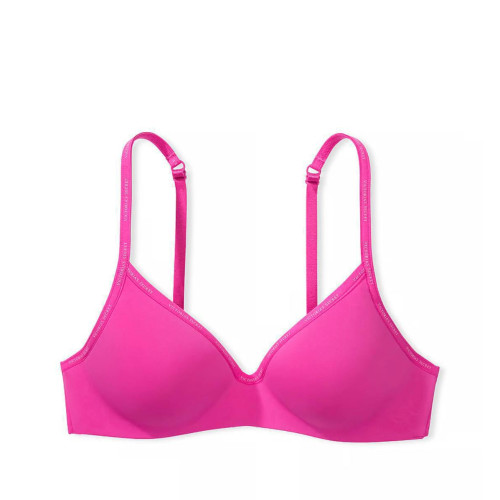 Бюстгальтер Victoria’s Secret Lightly Lined Wireless Bra Fuchsia Frenzy