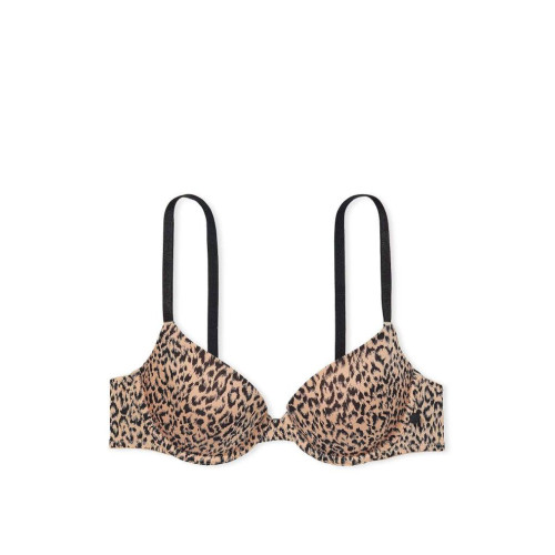 Бюстгальтер Victoria’s Secret Sexy Tee Lightly Lined Smooth Demi Bra — леопард