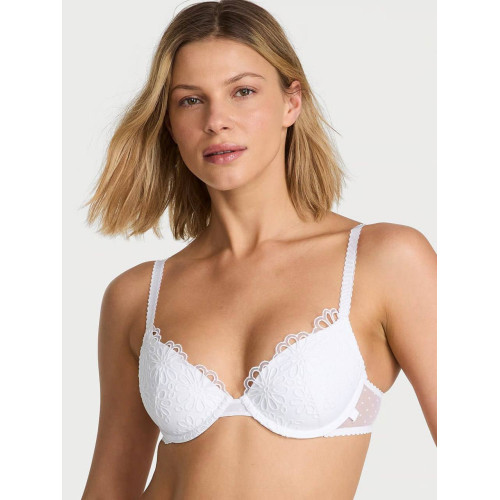 Бюстгальтер Victoria’s Secret Sexy Tee Daisy Eyelet Lightly Lined Demi Bra