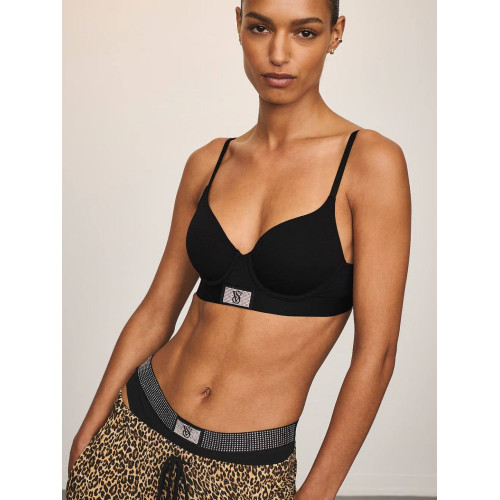 Бюстгальтер Victoria’s Secret The T-shirt Shine Patch Lightly Lined Demi Bra
