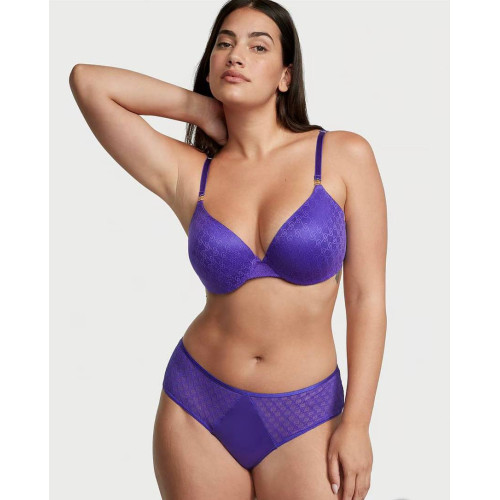 Комплект Білизни Victoria’s Secret Icon Push-Up Demi Bra & Lace Cheeky Panty