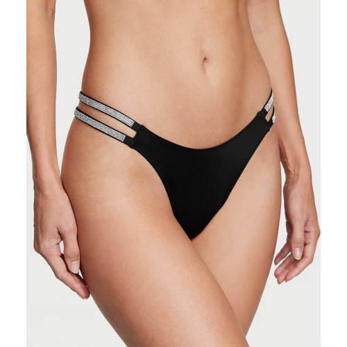 Комплект Білизни Victoria's Secret Very Sexy Shine Cradle Push-Up Bra & Shine Chain Strap Lace Tong Panty