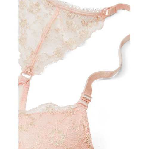 Комплект білизни Victoria’s Secret Tee Embroidered Lightly Lined Demi Bra