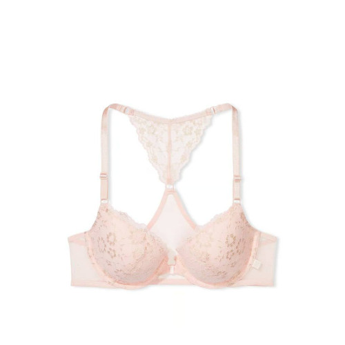 Комплект білизни Victoria’s Secret Tee Embroidered Lightly Lined Demi Bra