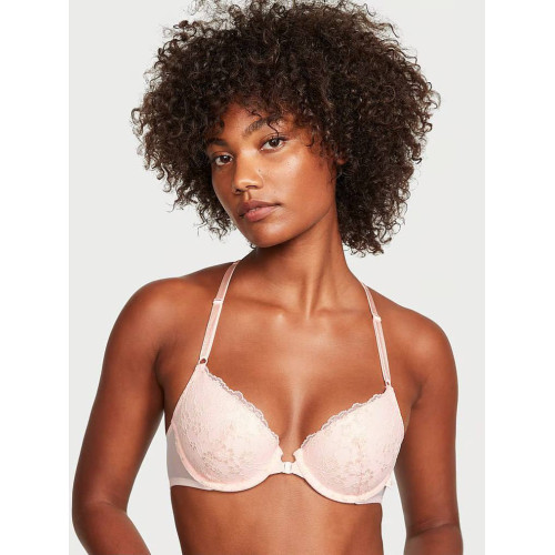 Комплект білизни Victoria’s Secret Tee Embroidered Lightly Lined Demi Bra