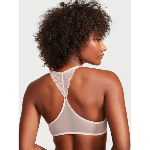 Комплект білизни Victoria’s Secret Tee Embroidered Lightly Lined Demi Bra