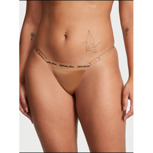 Комплект Білизни Victoria's Secret Very Sexy Logo Embroidery Lined Bra & Thong Panty   
