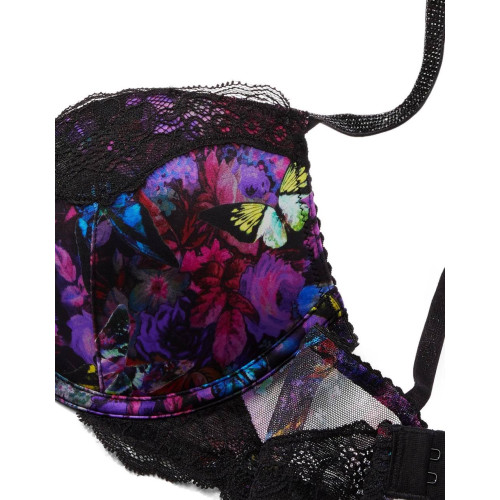 Комплект білизни Victoria's Secret Shine Strap Lace Push-Up Bra Thong