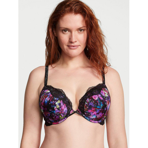 Комплект білизни Victoria's Secret Shine Strap Lace Push-Up Bra Thong