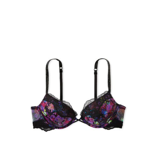 Комплект білизни Victoria's Secret Shine Strap Lace Push-Up Bra Thong