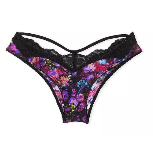 Комплект білизни Victoria's Secret Shine Strap Lace Push-Up Bra Thong