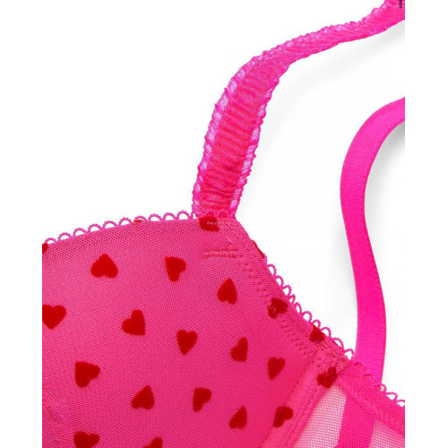 Бюстгальтер Victoria’s Secret Tease Lola Push-Up Bra Set Forever Pink Hearts Бюстгальтер Victoria’s Secret Tease Lola Push-Up Bra Set Forever Pink Hearts