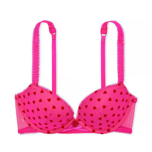 Бюстгальтер Victoria’s Secret Tease Lola Push-Up Bra Set Forever Pink Hearts Бюстгальтер Victoria’s Secret Tease Lola Push-Up Bra Set Forever Pink Hearts