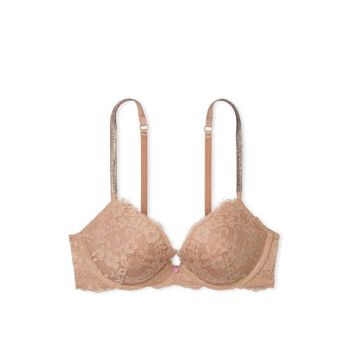 Комплект білизни Victoria's Secret Twinkle Strappy Lace Push-Up Bra