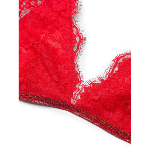 Комплект білизни Victoria’s Secret Dream Angels Twinkle Lace Triangle Bra & Lace Brazilian Panty