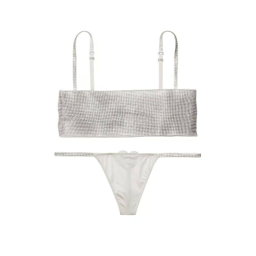 Комплект Білизни Victoria’s Secret Very Sexy Shine Bandeau Bralette Panty Set