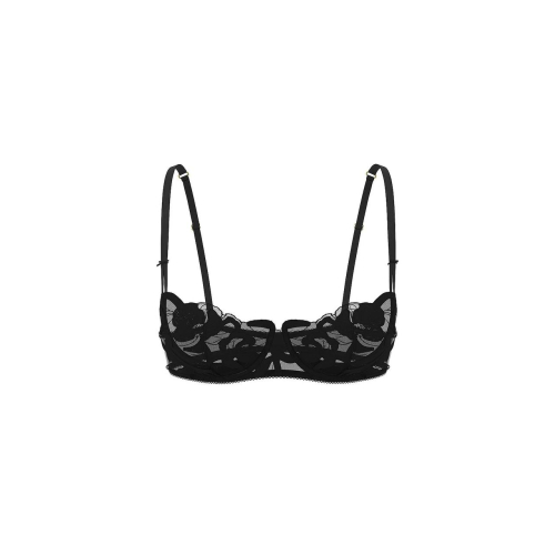 Комплект білизни Victoria’s Secret Dream Angels Wicked Unlined Pop Floral Embroidery Balconette Bra & Pop Floral Embroidery Thong Panty