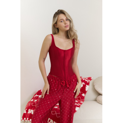 Набір корсет і трусики Victoria’s Secret Very Sexy Classic Silk Corset Set