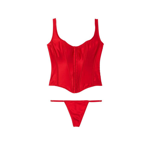 Набір корсет і трусики Victoria’s Secret Very Sexy Classic Silk Corset Set