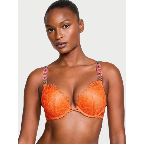 Комплект білизни Victoria’s Secret Very Sexy Bombshell push-up Shine Strap Lace