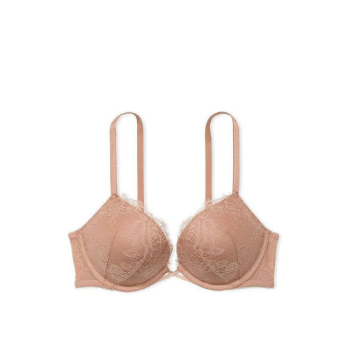 Бюстгальтер Victoria’s Secret Bombshell Add-2-Cups Rose Lace Push-Up Bra Praline Бюстгальтер Victoria’s Secret Bombshell Add-2-Cups Rose Lace Push-Up Bra Praline