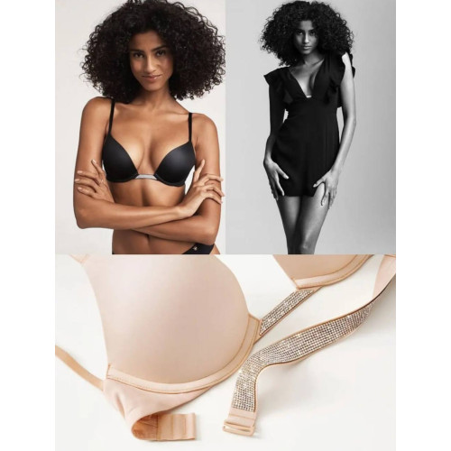 Бюстгальтер Victoria's Secret Bare Plunge Convertible Shine Bra