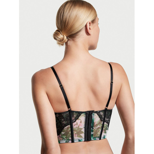 Комплект Білизни Victoria’s Secret Very Sexy Push-Up Corset Top & Chain Strap Satin Thong Panty