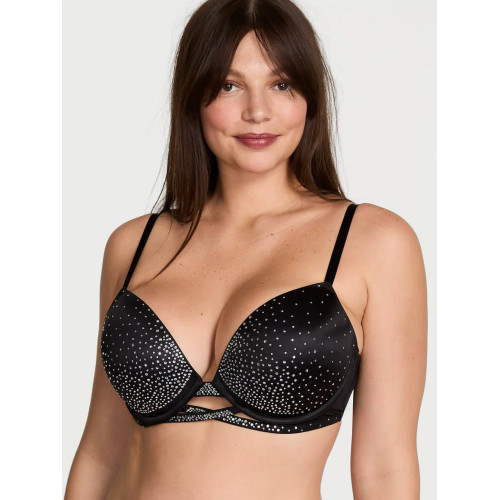 Бюстгальтер Victoria’s Secret Very Sexy Black Push Up Sparkle Shine Bra