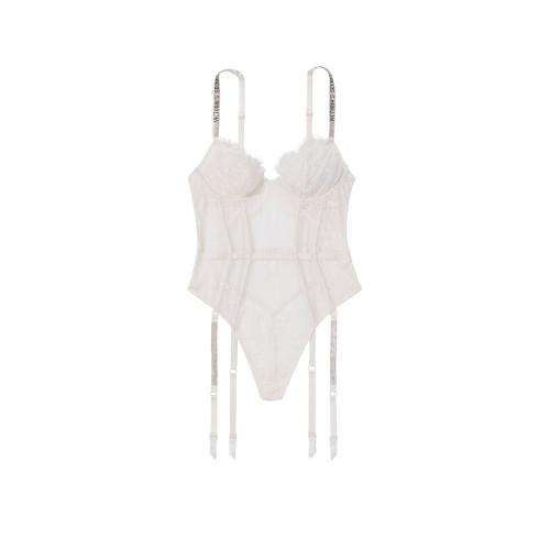 Боді Victoria's Secret Very Sexy Demi Teddy with Shine Straps & Garters