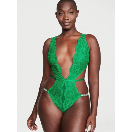 Боді Victoria's Secret Crotchless Shine Strap Teddy