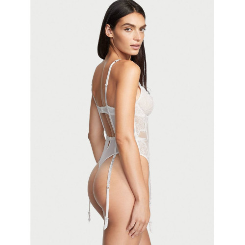 Боді Victoria's Secret Very Sexy Demi Teddy with Shine Straps & Garters