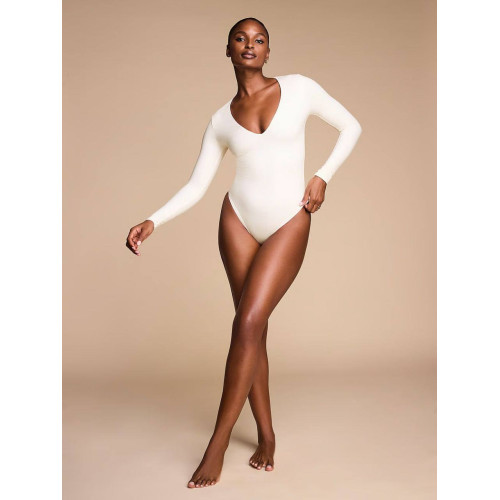 Боді Victoria’s Secret Bodywear FeatherSoft Long-Sleeve Bodysuit