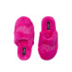 Тапочки Pink Faux-Fur Closed-Toe Slippers