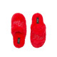 Тапочки Pink Faux-Fur Closed-Toe Slippers Червоні