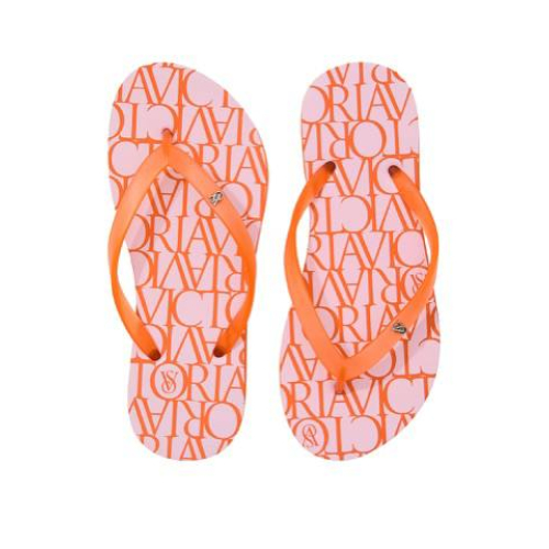 В’єтнамки Victoria’s Secret Flip Flops Victoria Coral Print